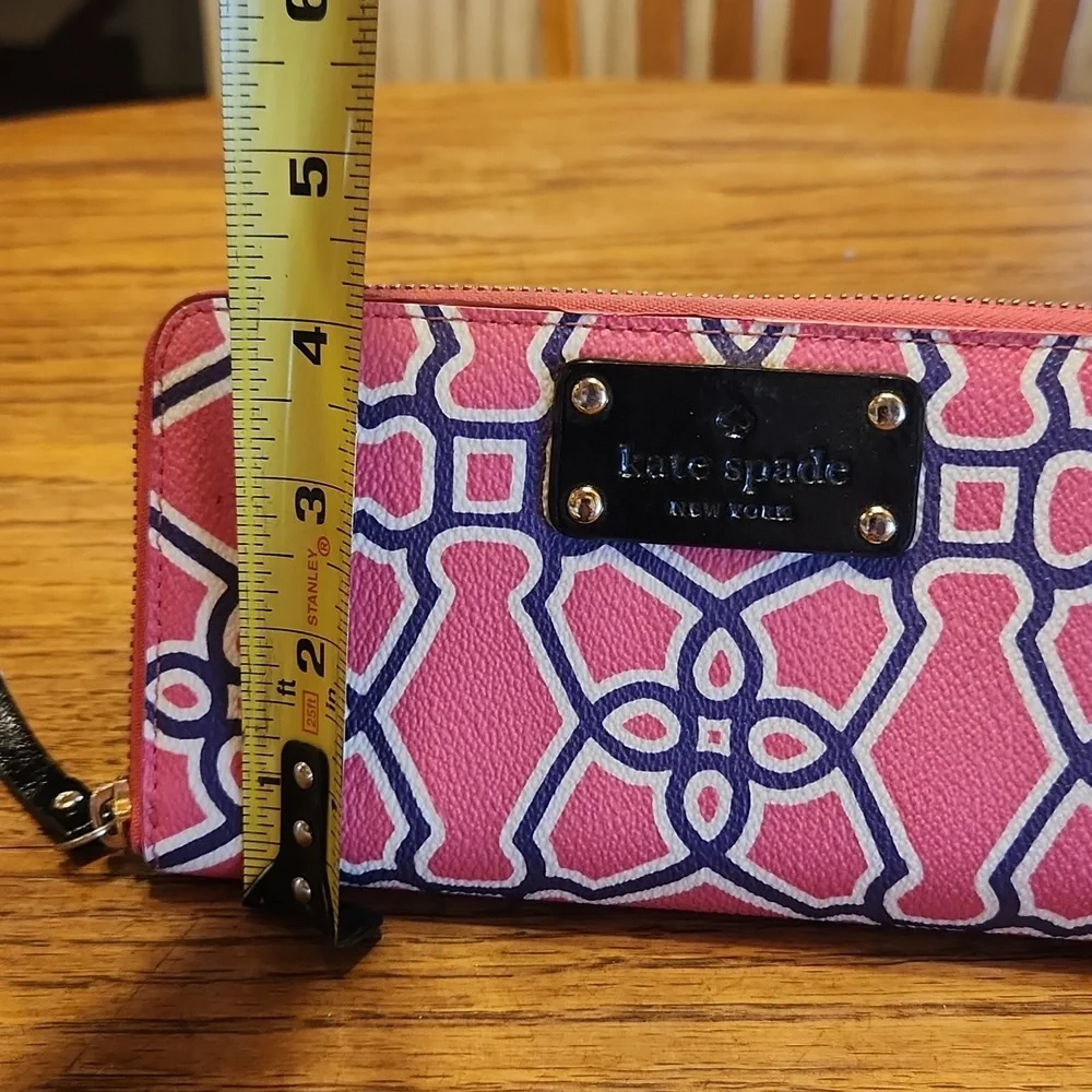 Kate Spade Moroccan Accordian Zip Around Wallet